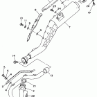 XT225 Выхлопная система
