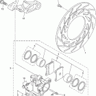 V-STAR SILVERADO-XVS1100ATT/XVS1100ATT Задний суппорт тормозной