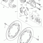 V-STAR SILVERADO-XVS1100ATT/XVS1100ATT Передний тормозной суппорт
