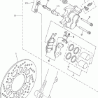 TTR230W Передний тормозной суппорт