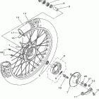 TTR90E Переднее колесо