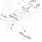 VIRAGO 250-XV250VC/XV250V Фонарь задний