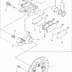 YZF R1-YZF-R1LEVC/YZFR1LEV Задний суппорт тормозной