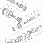 V STAR 1100 CUSTOM-XVS1100RC/XVS1100R Промежуточный ведущий вал