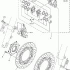 ROADLINER-XV19WC/XV19W Передний тормозной суппорт