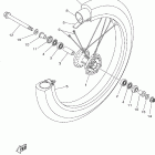 TTR230W Переднее колесо