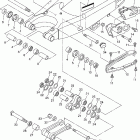 WR250FV Бугель (задний рычаг)