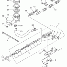 V STAR 1100 CUSTOM-XVS1100RC/XVS1100R Задний торм цилиндр