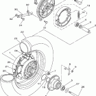 V STAR MIDNIGHT CUSTOM-XVS650TC/XVS650T Заднее колесо