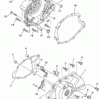 TW200 Крышка картера двигателя