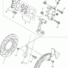 XT225 Передний тормозной суппорт