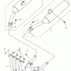 FJR1300S/FJR1300SC Выхлопная система