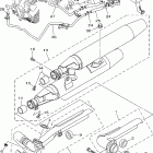 V STAR 1100 CUSTOM-XVS11XC-B/XVS11X-B Выхлопная система