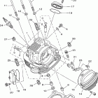 TTR225S/TTR225SC Головка цилиндра