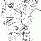 VIRAGO 250-XV250VC/XV250V Выхлопная система