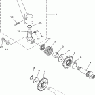 YZ125W1 Стартер