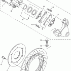 ROAD STAR WARRIOR-XV17PCRC-B/XV17PCR-B Задний суппорт тормозной