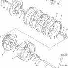 TTR125LEV/TTR125EV Сцепление