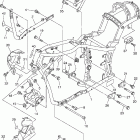 V STAR 1100 CUSTOM-XVS11XC-B/XVS11X-B Рама