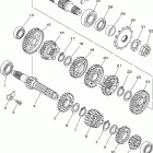 YZ125T1 Трансмиссия