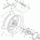 FJR1300S/FJR1300SC Заднее колесо