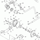 FJR1300S/FJR1300SC Водяной насос