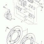 FJR1300S/FJR1300SC Передний тормозной суппорт