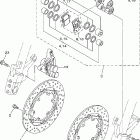 ROAD STAR WARRIOR-XV17PCRC-B/XV17PCR-B Передний тормозной суппорт