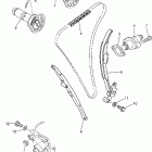 YZ450FT Цепь механизма газораспределения