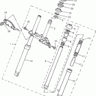 PW50T1 Передняя вилка
