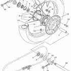 YZ250T1 Заднее колесо