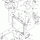 FJR1300S/FJR1300SC Радиатор и Патрубки