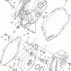 TTR125 Крышка картера двигателя