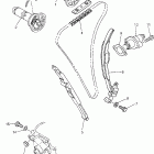 WR250FT Цепь механизма газораспределения