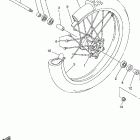 YZ450FT Переднее колесо