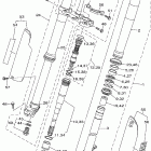 YZ250T1 Передняя вилка
