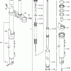 FJR1300S/FJR1300SC Передняя вилка