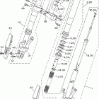 ROAD STAR MIDNIGHT WARRIOR-XV17PCTCB/XV17PCTB Передняя вилка
