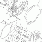 TTR125LET/TTR125ET Крышка картера двигателя