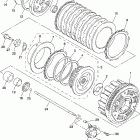 FJR1300S/FJR1300SC Сцепление