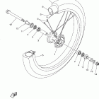 TTR230T/TTR230TC Переднее колесо