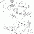 YZ450FT Топливный бак