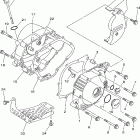TTR90ET Крышка картера двигателя