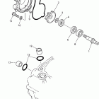 WR450F Водяной насос