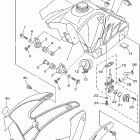 TTR125LET/TTR125ET Топливный бак
