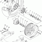 ROAD STAR WARRIOR-XV17PCRC-B/XV17PCR-B Заднее колесо