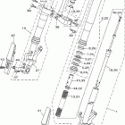 ROAD STAR WARRIOR-XV17PCRC-B/XV17PCR-B Передняя вилка
