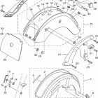 V STAR 650 CLASSIC-XVS650ASC/XVS650AS Крыло