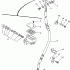 TTR225S/TTR225SC Главный тормозной цилиндр,передний