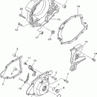 TTR225S/TTR225SC Крышка картера двигателя